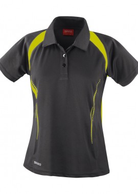 Result - Γυναικεία Μπλούζα Polo S177F Result Spiro Team Spirit Grey/Lime