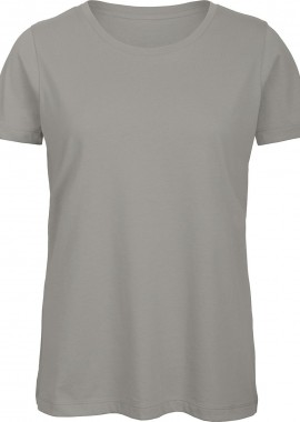 B & C - Γυναικείο T-Shirt TW043 B&C από 100% Οργανικό Βαμβάκι Light Grey