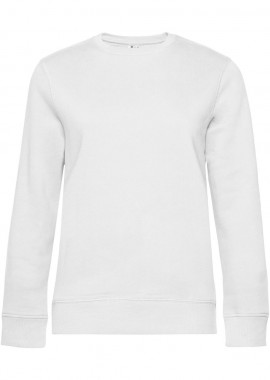 B & C - Γυναικείο Φούτερ WW01Q B & C Queen Crewneck White