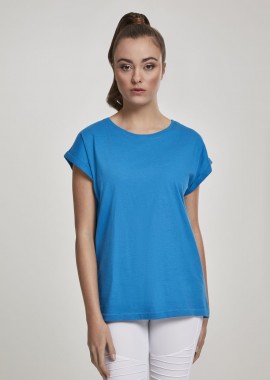 Urban Classics - T-shirt TB771 Urban Classics Extended Shoulder Tee hawaiianblue