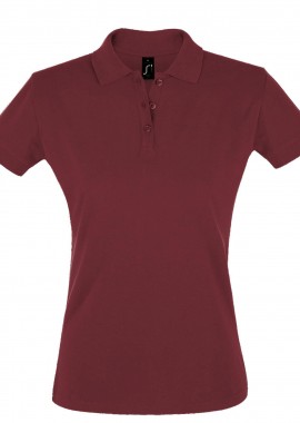 SOLS - Γυναικείο Πόλο Πικέ 11347 SOL'S Perfect Women Burgundy