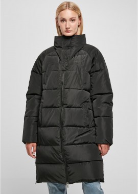 Urban Classics - Ladies High Neck Puffer Coat Urban Classics TB5435-00007 black