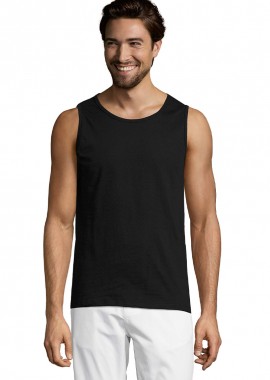 SOLS - Αμάνικο T-Shirt 11465 SOL'S Justin Deep Black