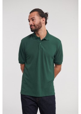 Russell - Ανδρικό Polo R-599M-0 Russell Hardwearing Bottle Green