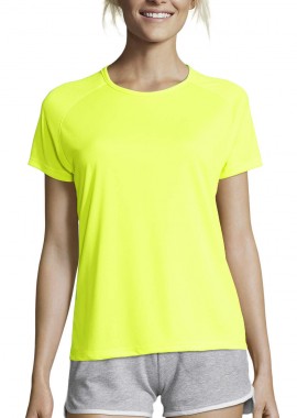 SOLS - Γυναικείο T-Shirt Sporty 01159 SOL'S Neon Yellow
