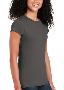 Gildan - Γυναικείο T-Shirt 64000L Gildan Fitted Ring Spun Charcoal