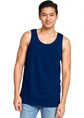 Gildan - Αμάνικο T-Shirt 64200 Gildan Softstyle Navy