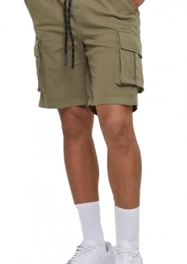 Urban Classics - Cargo Βερμούδα με Κορδόνι TB4151 Urban Classics Black Olive
