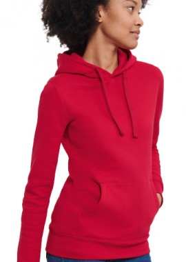 Russell - Γυναικείο Φούτερ με Κουκούλα R-265F-0 Russell Authentic Classic Red