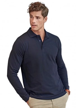 Tee Jays - Μακρυμάνικη Μπλούζα Polo 1406 Tee Jays Luxury LS Stretch Navy