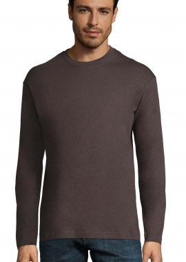 SOLS - Μακρυμάνικο T-Shirt 11420 SOL'S Monarch Dark Grey
