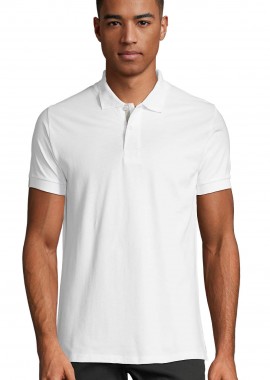 SOLS - Ανδρική Μπλούζα Polo 00574 SOL'S Portland Men White