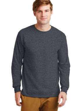 Gildan - Μακρυμάνικο T-Shirt 2400 Gildan Ultra Cotton Dark Heather