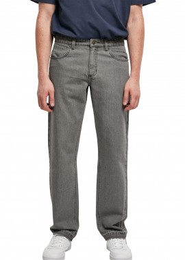 Urban Classics - Παντελόνι Jeans Open Edge Loose Fit TB5919 Urban Classics Midgrey