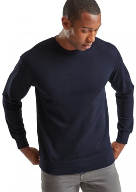 Fruit of the Loom - Φούτερ 62-156-0 Fruit of the Loom Lightweight Set-In Deep Navy