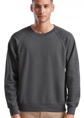 Fruit of the Loom - Φούτερ Classic Raglan 62-216-0 Fruit of the Loom Dark Heather Grey