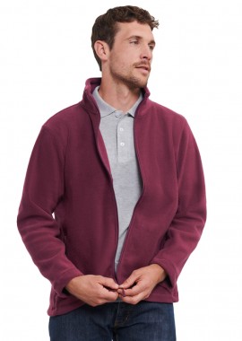Russell - Ανδρική Ζακέτα Fleece R-870M-0 Russell Outdoor Burgundy