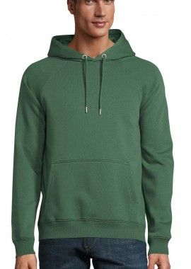 SOLS - Φούτερ με Κουκούλα Stellar 03568 SOL'S Bottle Green