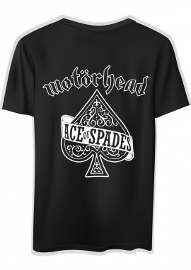 Rock Avenue - T-Shirt Motorhead Ace Of Spades Rock Avenue Black