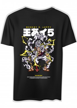Pop Culture - T-Shirt One Piece Luffy Gear 5 Pop Culture Black