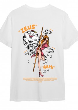 Pop Culture - T-Shirt One Piece Nami Pop Culture White