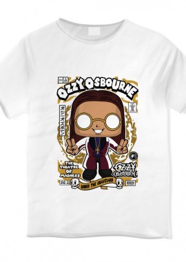 Pop Culture - Παιδικό T-shirt Ozzy Osbourne Pop Culture White