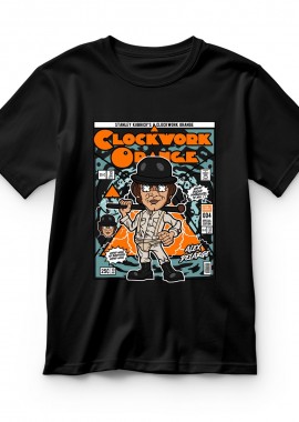 Pop Culture - Παιδικό T-shirt Alex Delarge Clockwork Orange Pop Culture Black