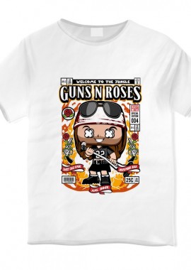Pop Culture - Παιδικό T-shirt Axl Rose Pop Culture White