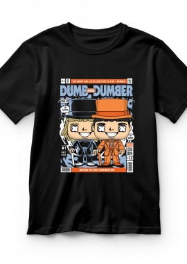 Pop Culture - Παιδικό T-shirt Dumb And Dumber Pop Culture Black
