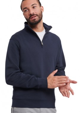 Russell - Φούτερ Authentic 1/4 Zip R-270M-0 Russell French Navy