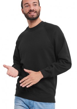 Russell - Φούτερ Classic Raglan R-762M-0 Russell Black