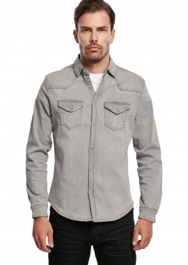 Brandit - Πουκάμισο BD4020 Brandit Grey Γκρι