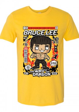 Pop Culture - T-Shirt Bruce Lee Pop Culture Daisy