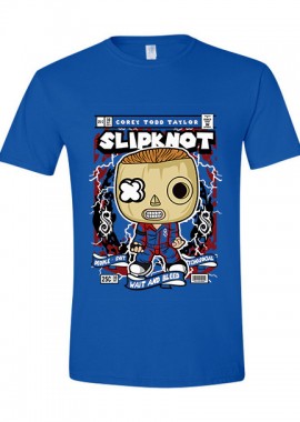 Pop Culture - T-Shirt Corey Taylor Slipknot Pop Culture Royal