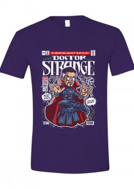 Pop Culture - T-Shirt Dr Strange Pop Culture Purple