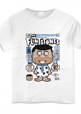 Pop Culture - Παιδικό T-shirt Fred Flinstones Pop Culture White