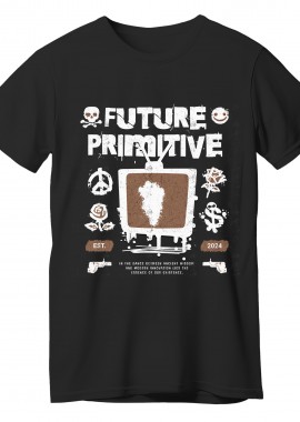 Pop Culture - T-Shirt Future Primitive Pop Culture Black
