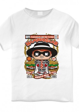 Pop Culture - Παιδικό T-shirt Hamburglar Pop Culture White