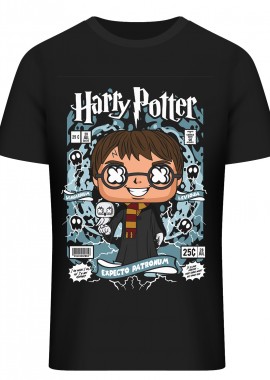 Pop Culture - T-Shirt Harry Potter Pop Culture Black