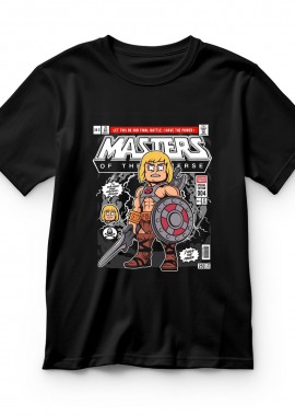 Pop Culture - Παιδικό T-shirt Heman Pop Culture Black