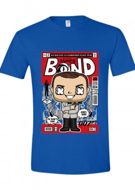 Pop Culture - T-Shirt James Bond Pop Culture Royal