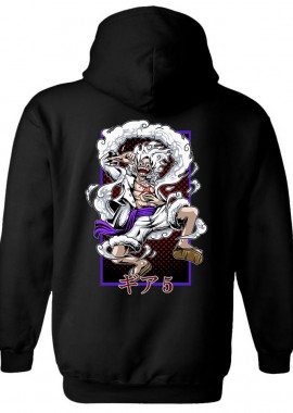 Pop Culture - Hoodie Luffy Gear 5 Pop Culture Black