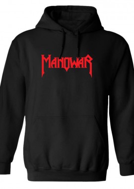 Rock Avenue - Hoodie Manowar Rock Avenue Black