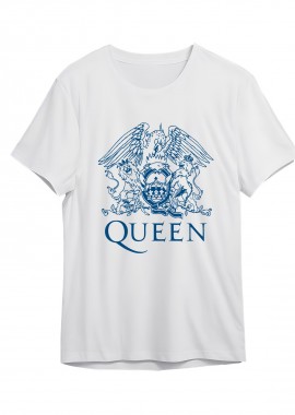 Rock Avenue - T-Shirt Queen Art2 Rock Avenue White