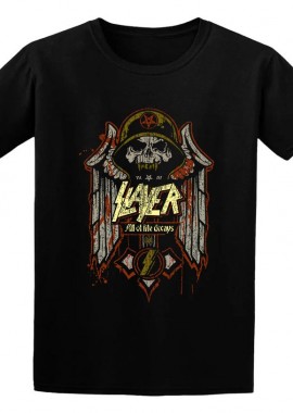 Rock Avenue - Παιδικό T-shirt Slayer Rock Avenue Black