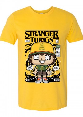 Pop Culture - T-Shirt Stranger Things Dustin Pop Culture Daisy