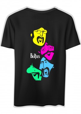 Rock Avenue - T-Shirt The Beatles 1 Rock Avenue Black