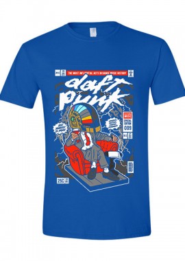 Pop Culture - T-Shirt The Daft Punk Boss Pop Culture Royal