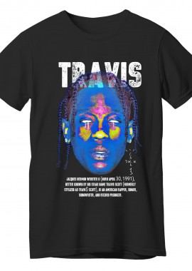 Pop Culture - T-Shirt Travis Pop Culture Black