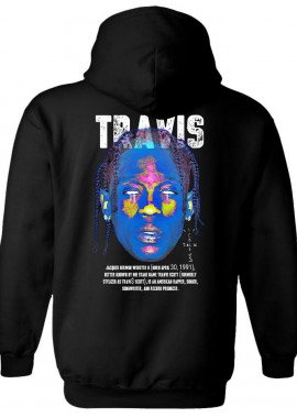 Pop Culture - Hoodie Travis Pop Culture Black